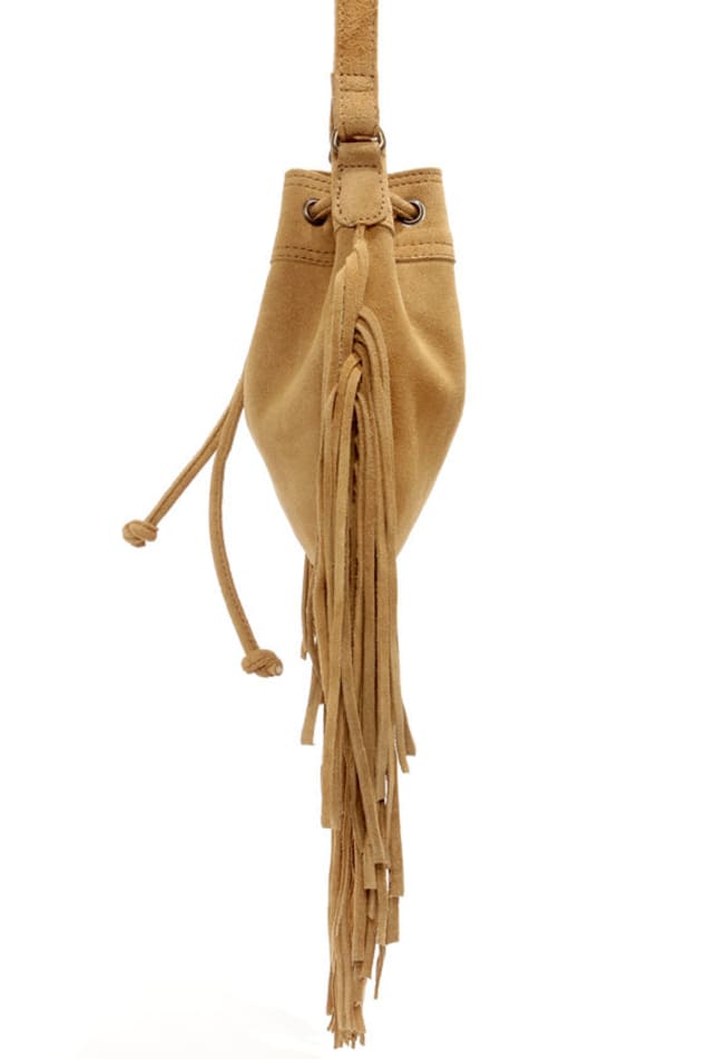 RVCA Piper - Hobo Bag - Suede Purse - Brown Purse - Fringe Purse - $54.00 -  Lulus