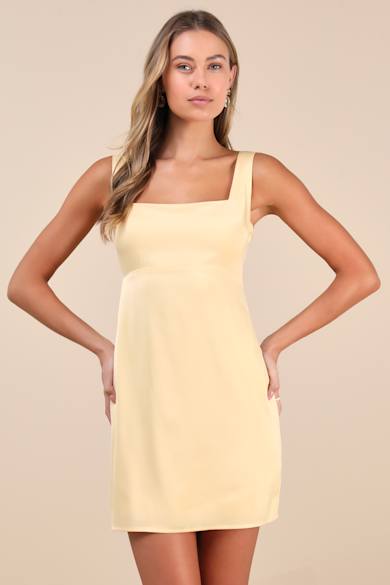 Yellow Graduation Dresses - Lulus Yellow Graduation Dresses - Lulus