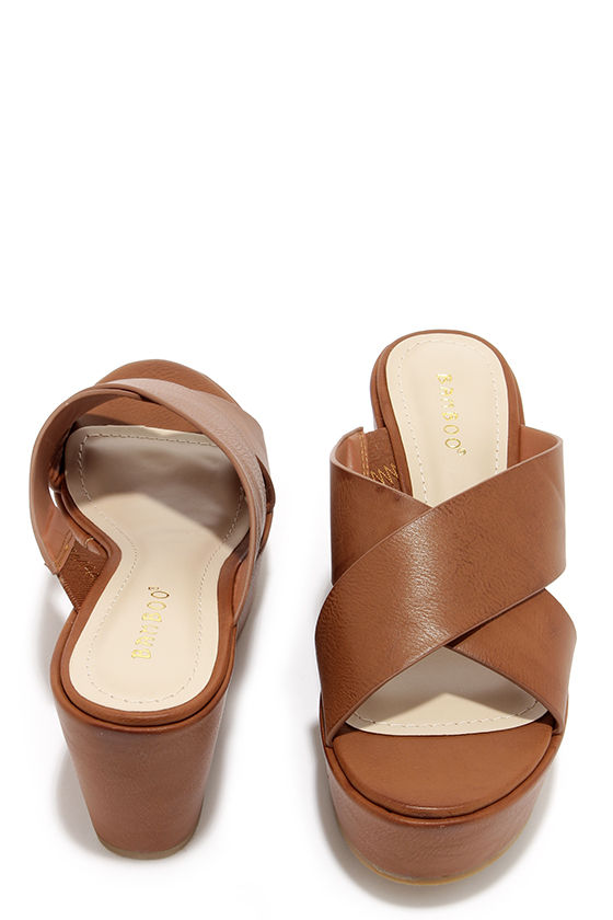 womens tan slide sandals
