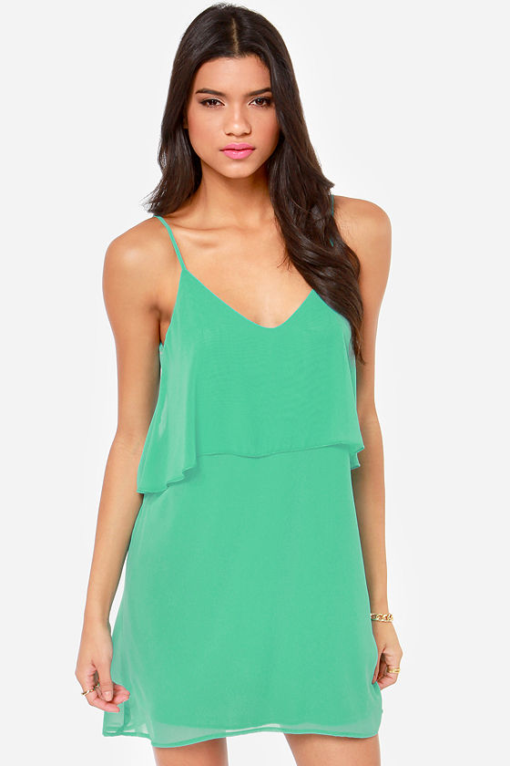 Teal Key Dress main image 1