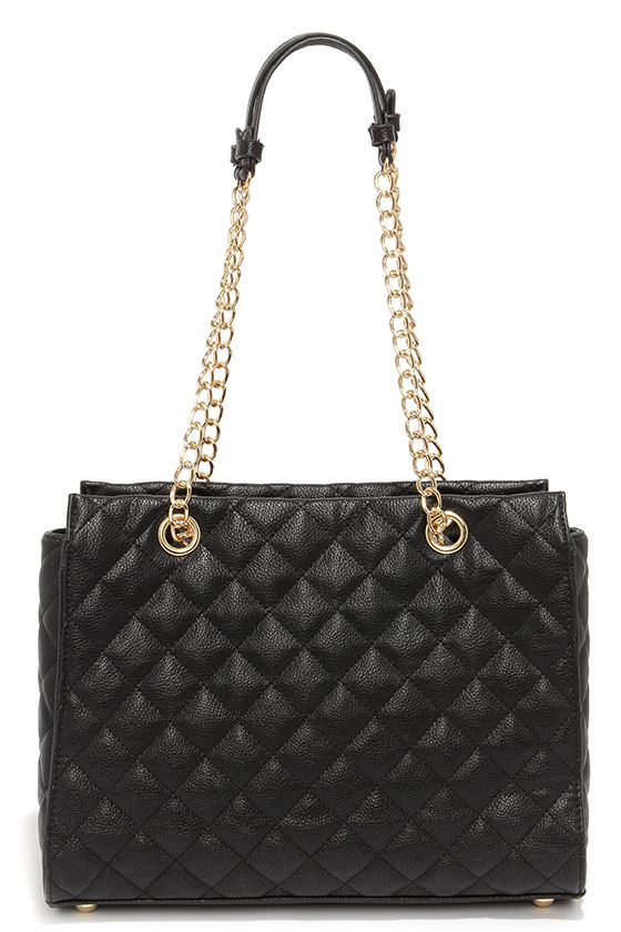 chanel black quilted crossbody purse