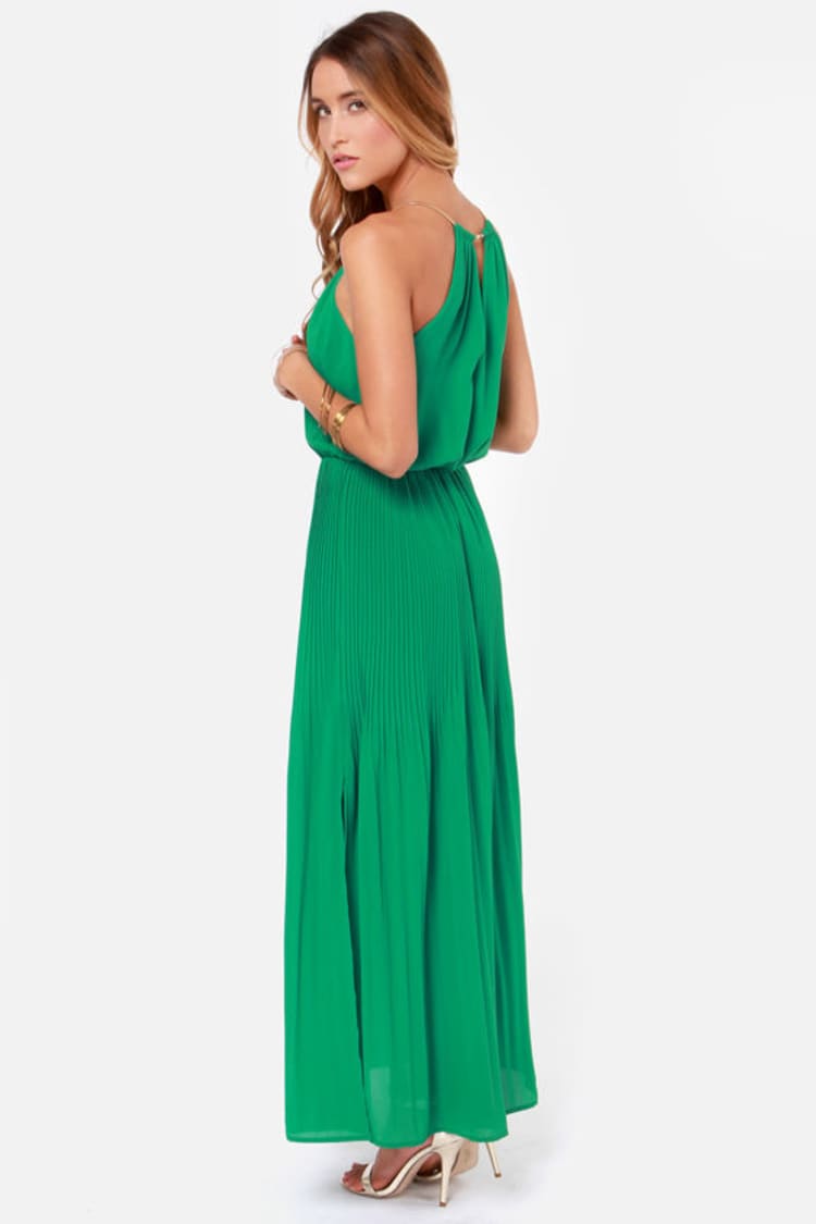 Gorgeous Green Dress - Maxi Dress - Pleated Dress - Prom Dress - $99.00 - Lulus Gorgeous Green Dress - Maxi Dress - Pleated Dress - Prom Dress - $99.00 - Lulus