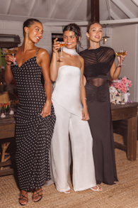 Adaria Black Polka Dot Cowl Neck Maxi Dress 1