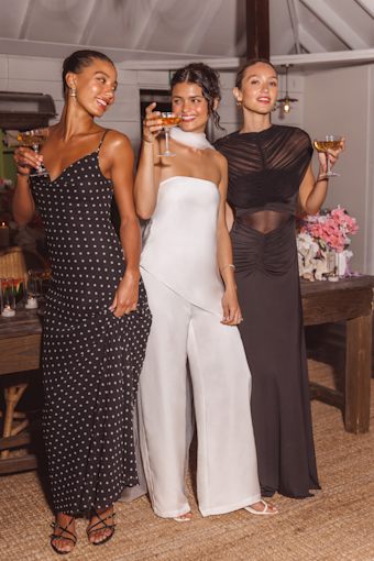 Adaria Black Polka Dot Cowl Neck Maxi Dress 1