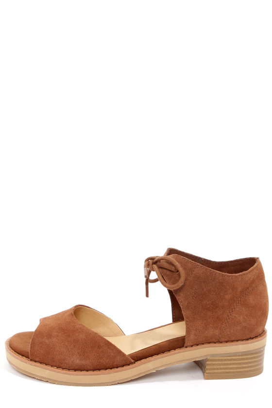 Cute Suede Sandals - Brown Sandals - Brown Shoes - $83.00 - Lulus