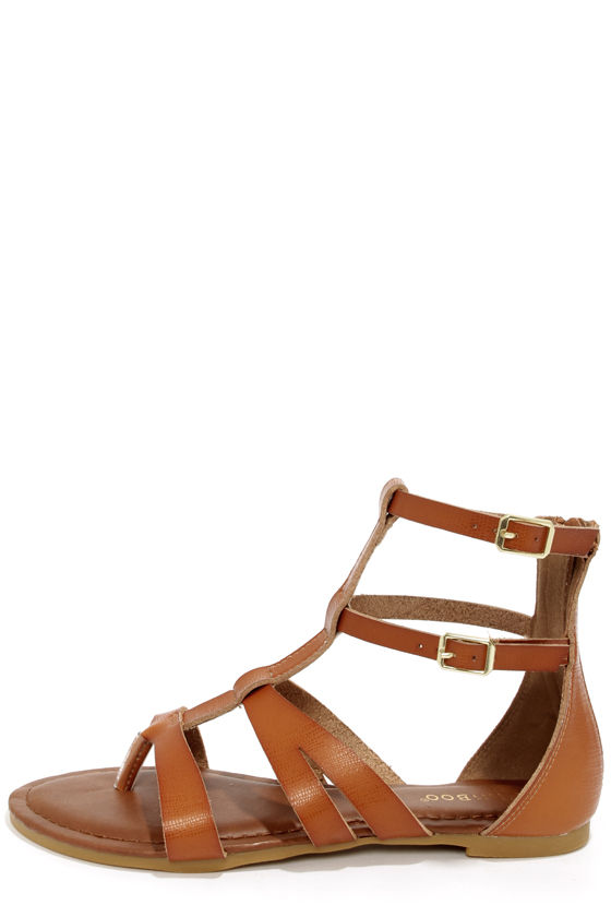 Cute Gladiator Sandals - Thong Sandals - Brown Sandals - $31.00 - Lulus