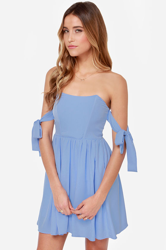 periwinkle dress casual