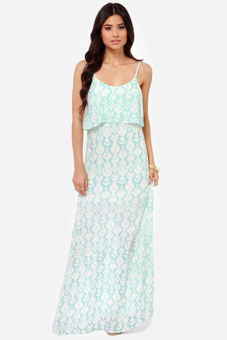 O'Neill Brie Dress - Aqua Dress - Mint Dress - Maxi Dress - $64.00 - Lulus O'Neill Brie Dress - Aqua Dress - Mint Dress - Maxi Dress - $64.00 - Lulus
