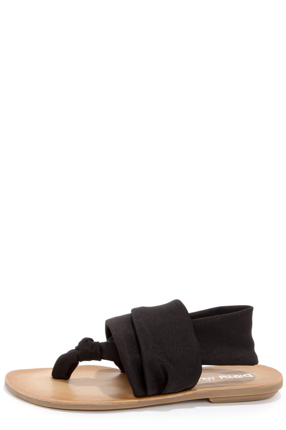 fabric thong sandals