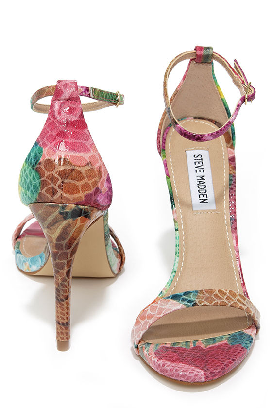 steve madden patterned heels