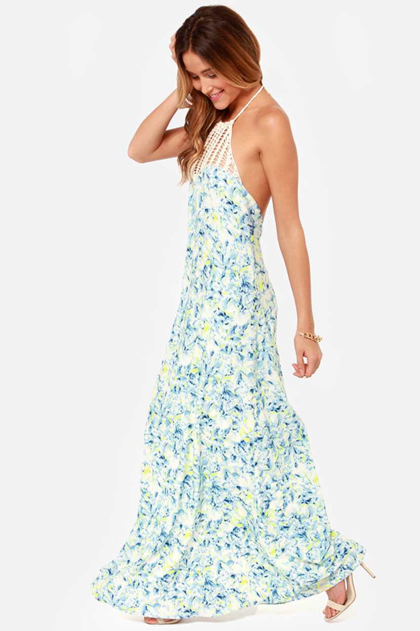 lovers and friends blue dress Lovers + Friends main image 0