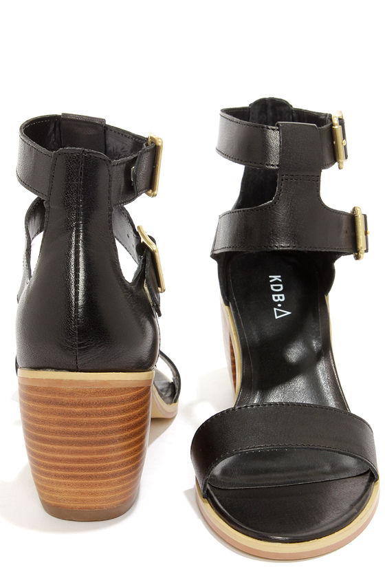 Kelsi Dagger Katamandu - Black Sandals - Leather Sandals - $123.00