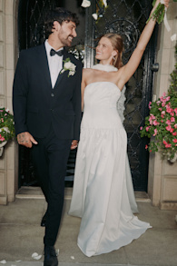 Florence White Drop Waist Maxi Dress 1