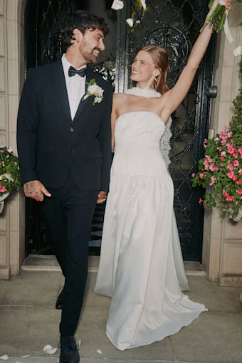 Florence White Drop Waist Maxi Dress 1