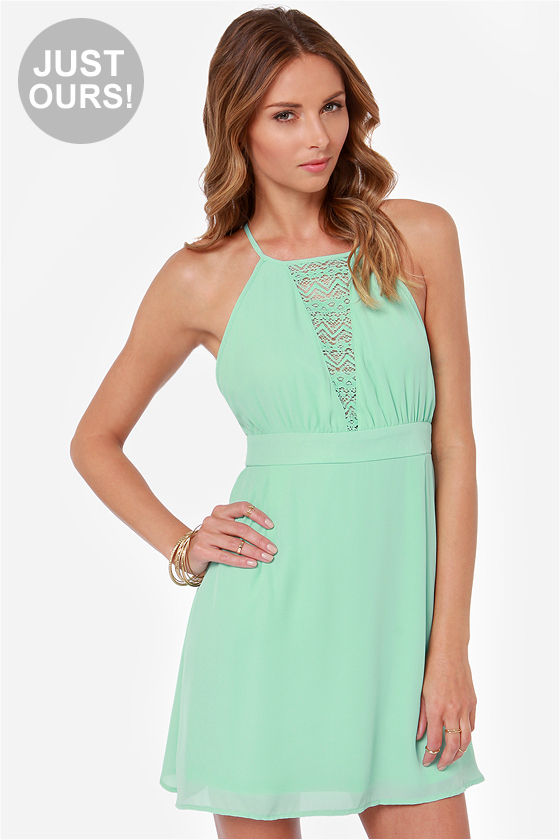 mint green summer dress