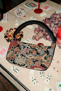 Demeter Black Beaded Bag 1