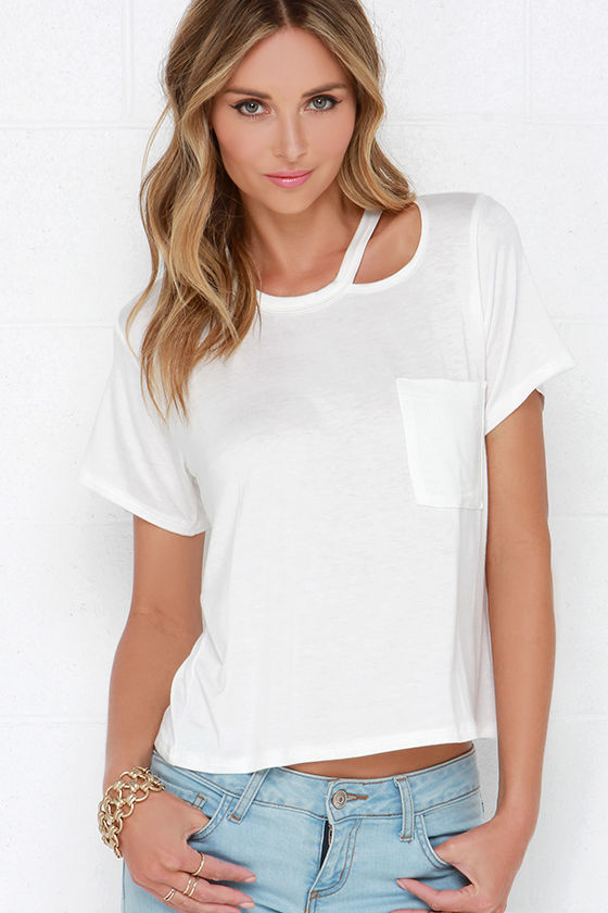 pale ivory shirt