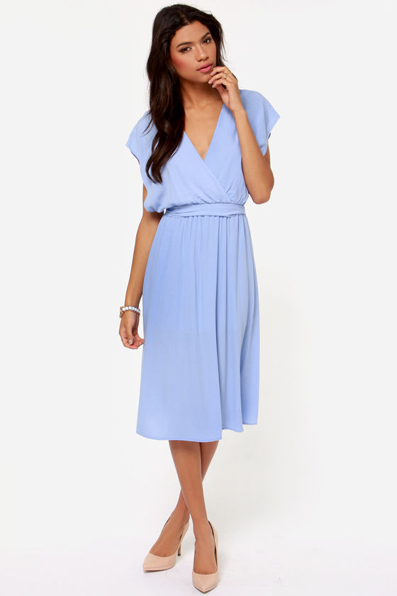lulus periwinkle dress