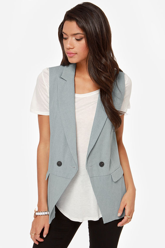 CHO VEST (BLUE) main image 1