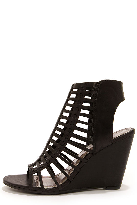 madden girl wedge booties