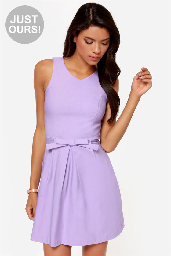 LULUS Exclusive Hot Off the Precious Lavender Dress