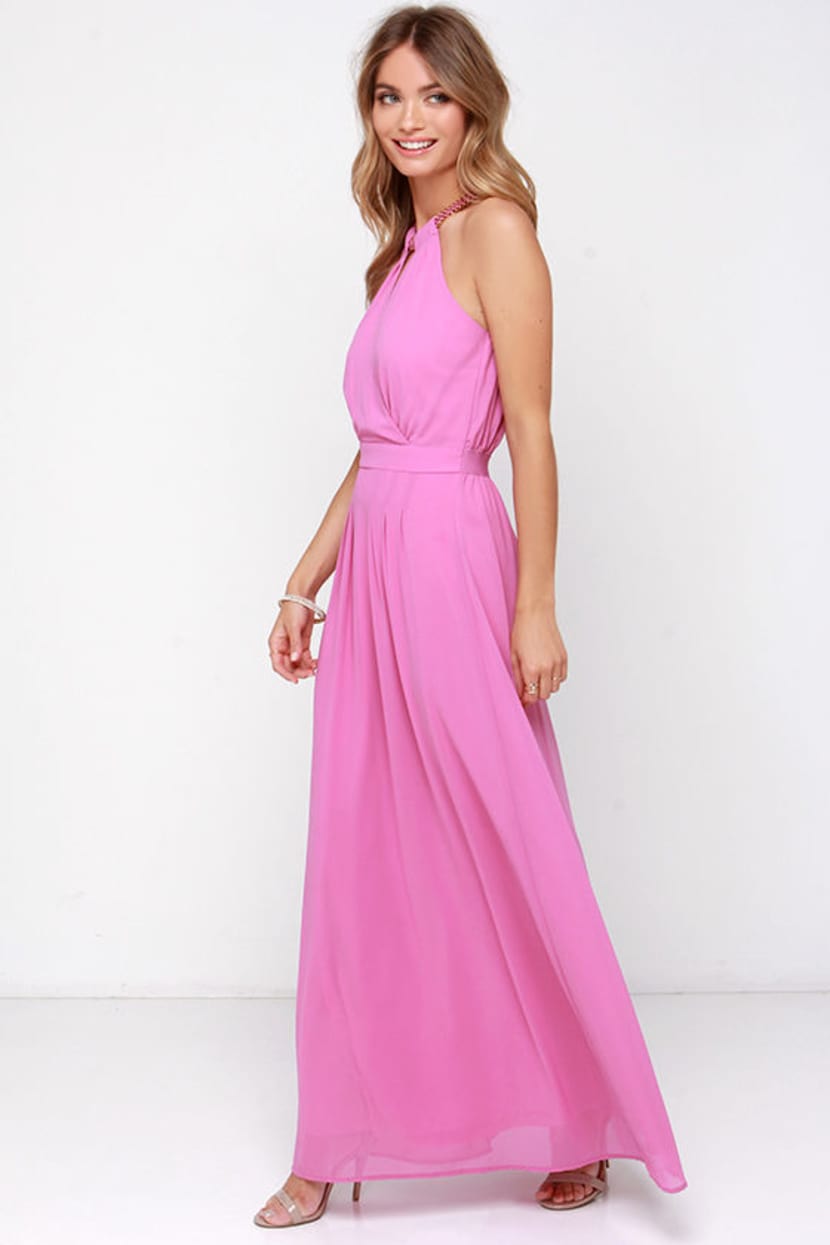 Pretty Orchid Purple Dress - Purple Maxi - Necklace Dress - $49.00 - Lulus