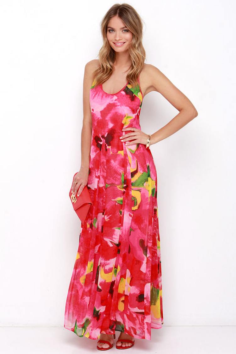 dakota floral maxi dress Bb Dakota Dresses | Nwt Bb Dakota By Steve Madden Sleeveless Floral Ditsy Dress Size Xl | Color: Black/Red | Size: Xl