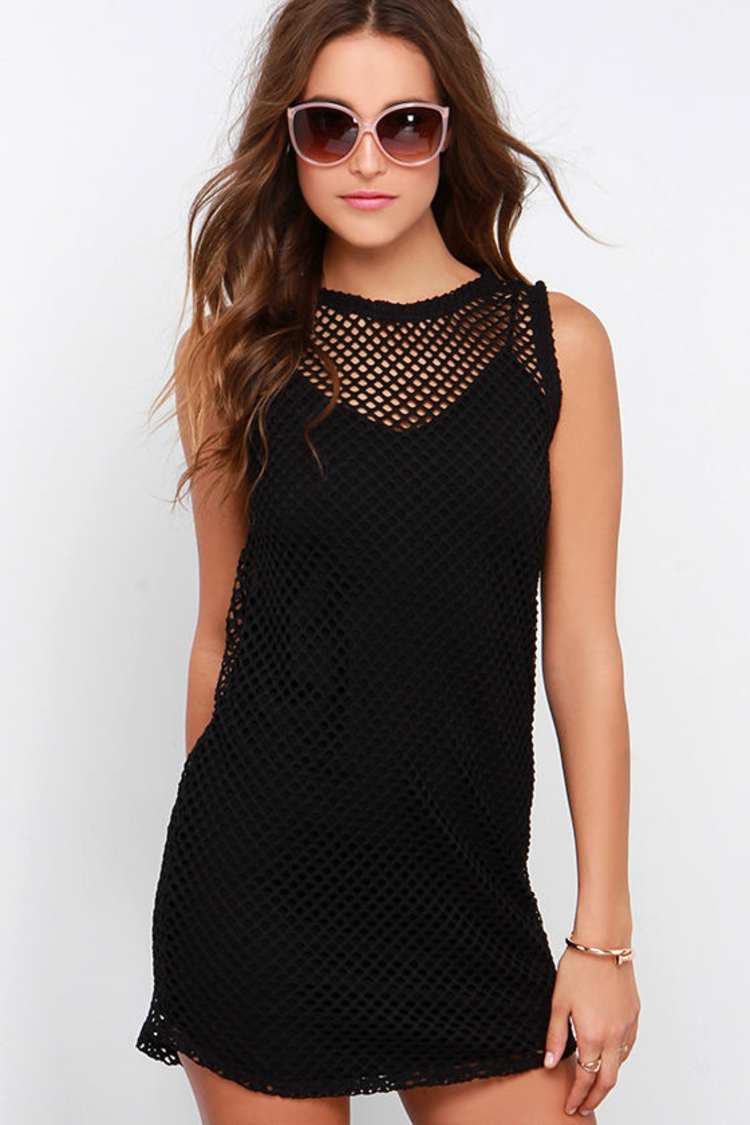 bb dakota crochet dress BB Dakota Size 6 Womens Coral Short Sleeve Crochet A-Line Slim Mini Dress  698