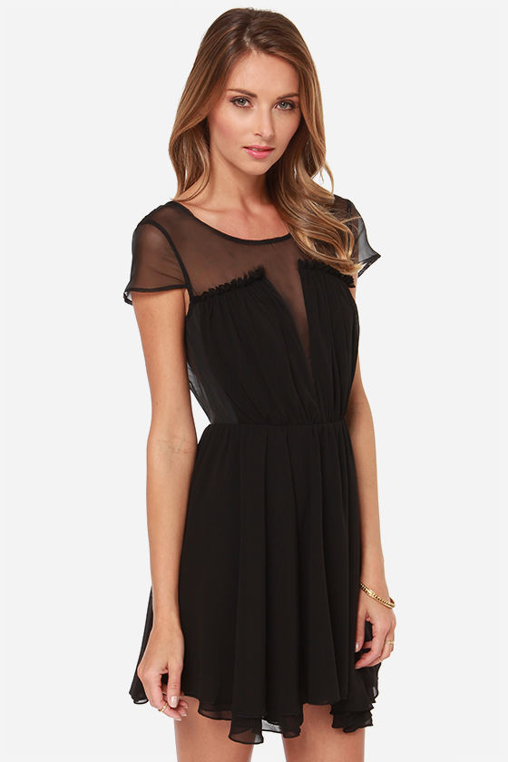 Keepsake After Dark Dress Black Dress Backless Dress 137.00