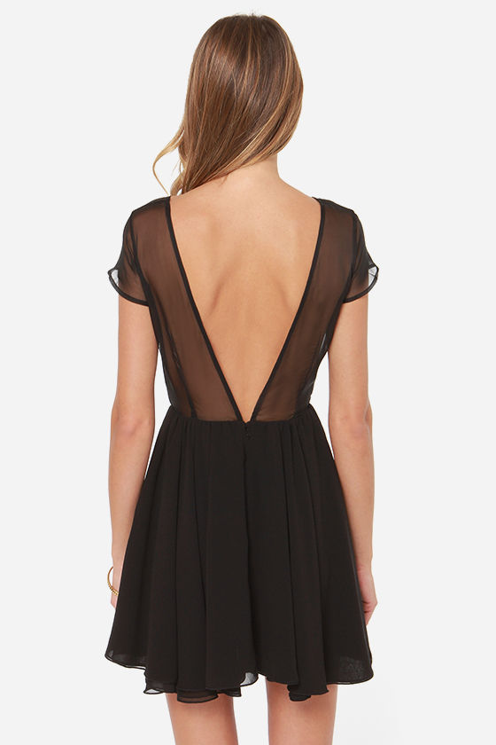 Keepsake After Dark Dress Black Dress Backless Dress 137.00
