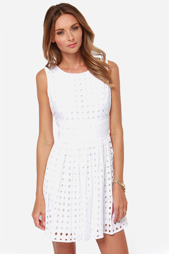 bb dakota white lace dress Women's Bb Dakota First Impressions Dress - BJ108243