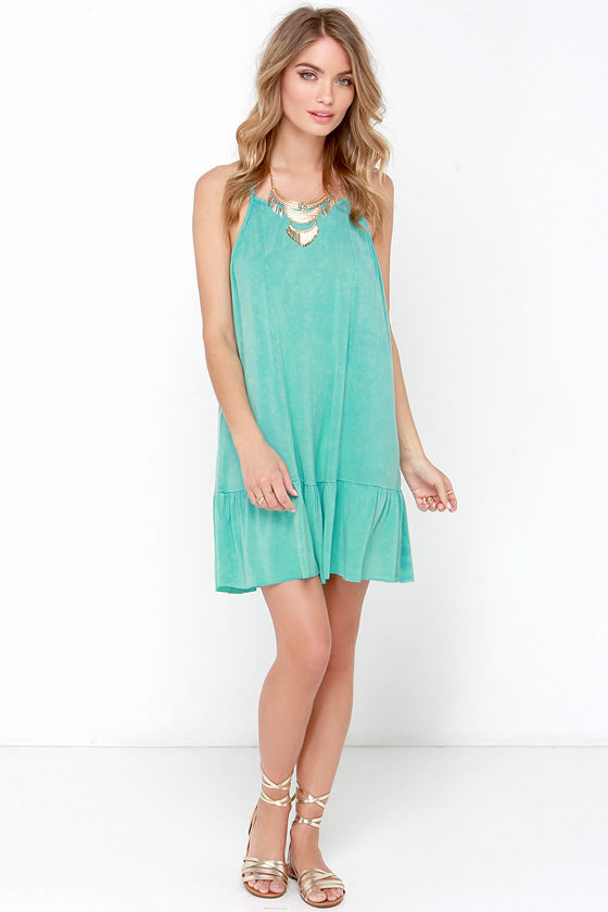 mint green attire