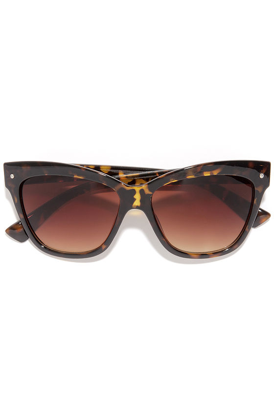 Fancy Seeing You Here Tortoise Sunglasses 2