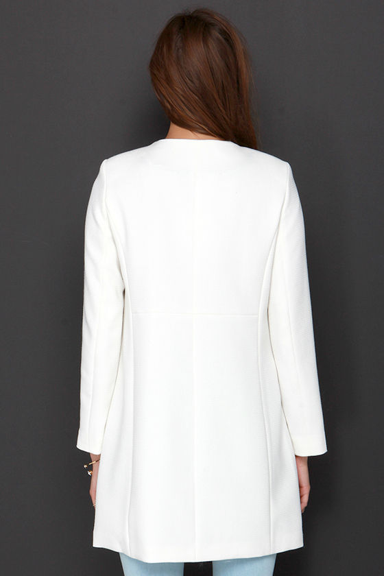 Ivory Coat White Jacket 104