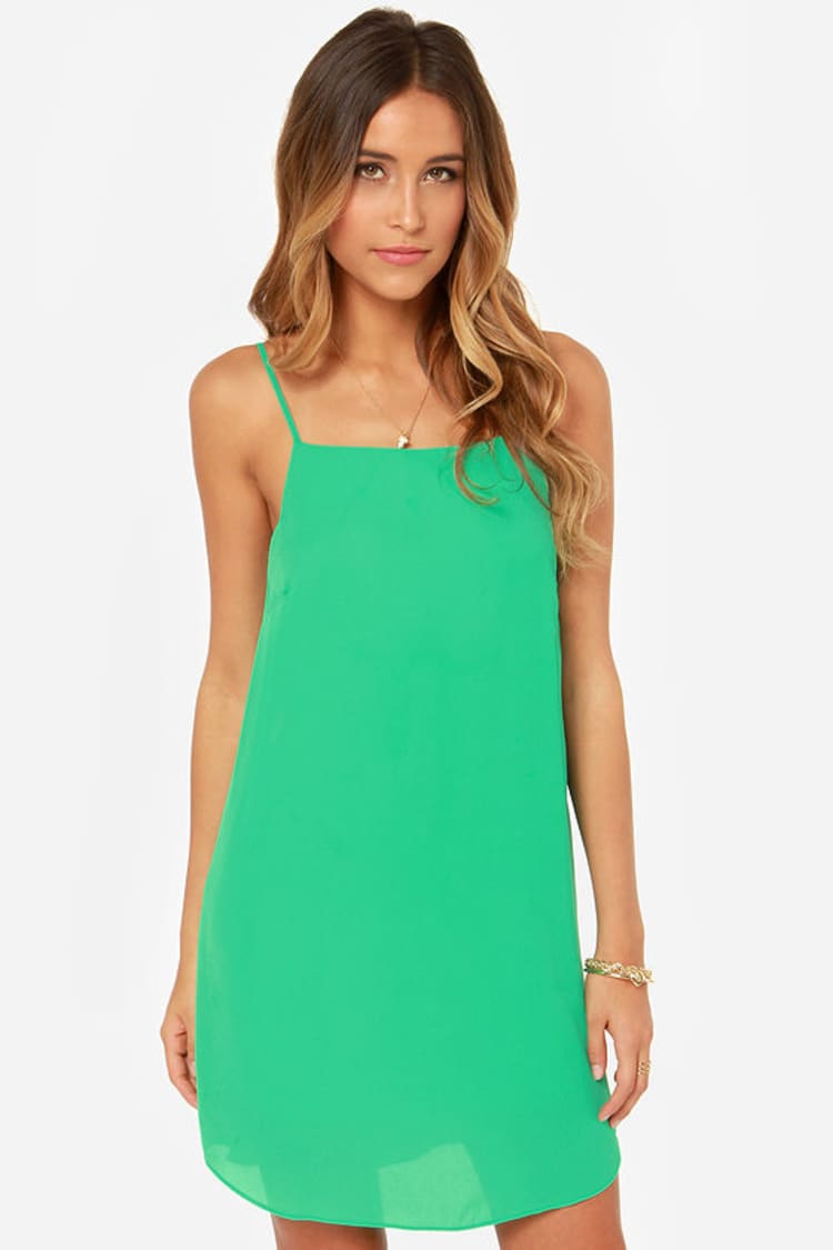 neon green shift dress Pretty - Dress - $42.00 neon green dress