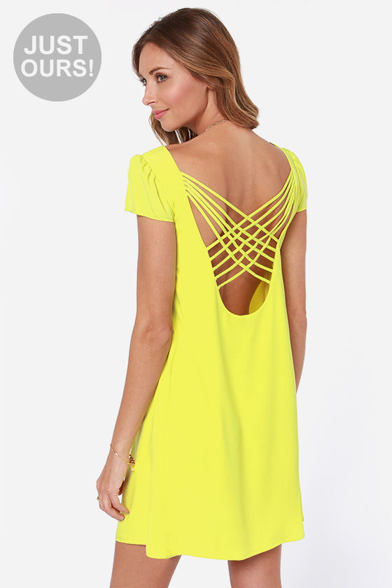 bright yellow dresses