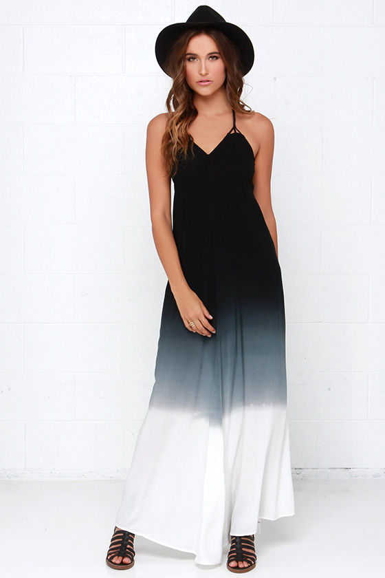ombre dress casual