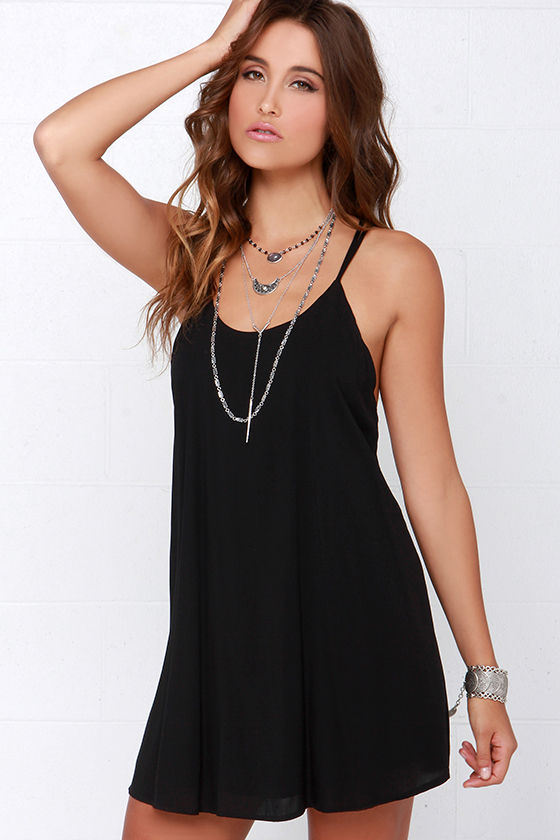 Little Black Dress - Lace Dress - Backless Dress -$40.00 - Lulus