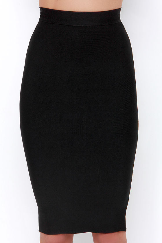 Sexy Black Dress -Two-Piece Dress - Bodycon Dress - $104.00