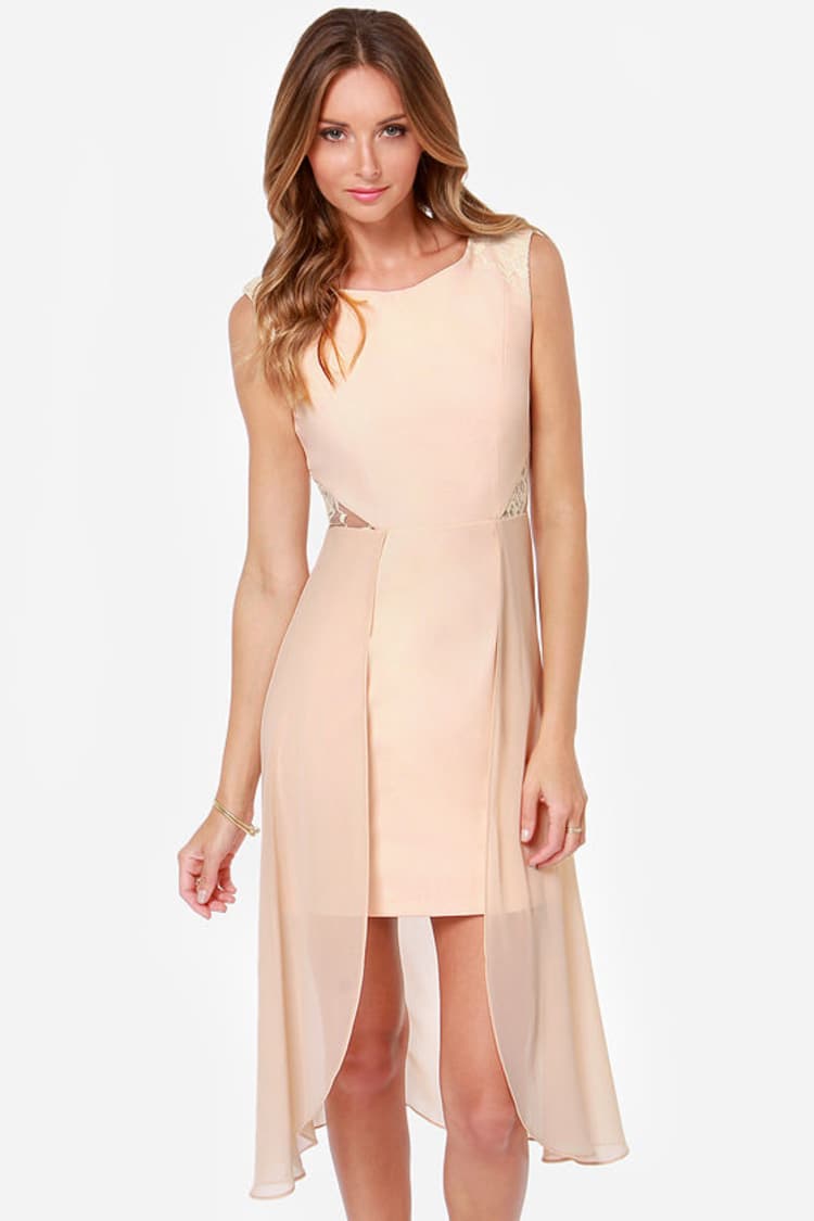 aidan mattox long beaded dress Aidan Mattox main image 1
