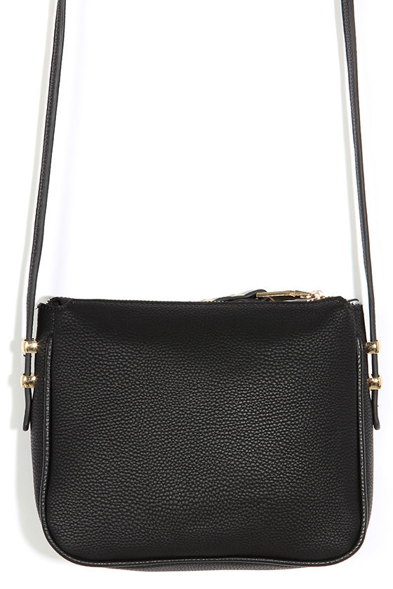 Cute Black Purse Crossbody Purse Vegan Leather Purse 38.00