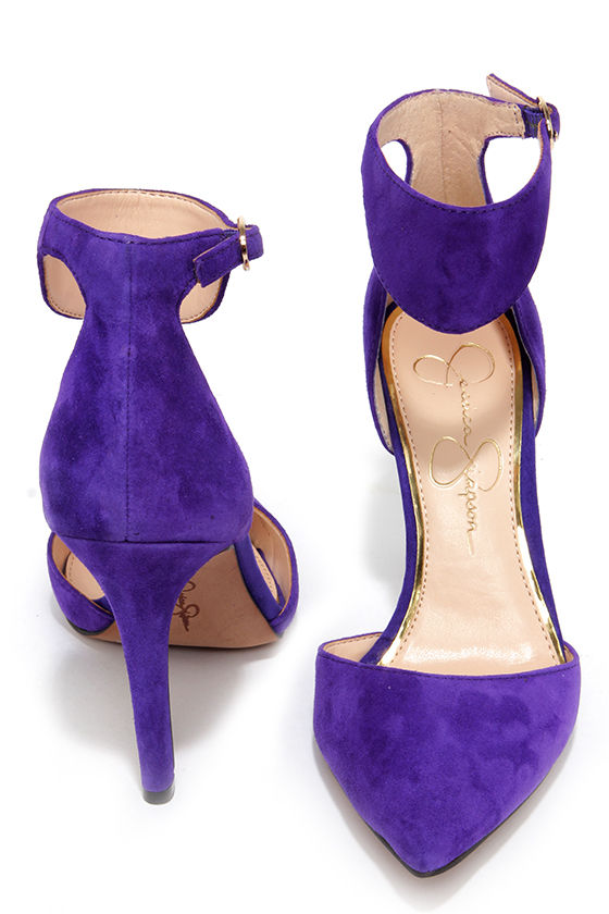 3 purple heels 3 purple heels