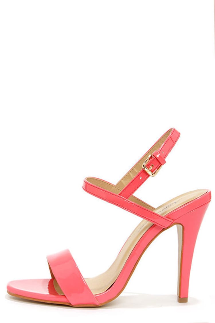Cute Pink Heels - Strappy Heels - Dress Sandals - $41.00 - Lulus