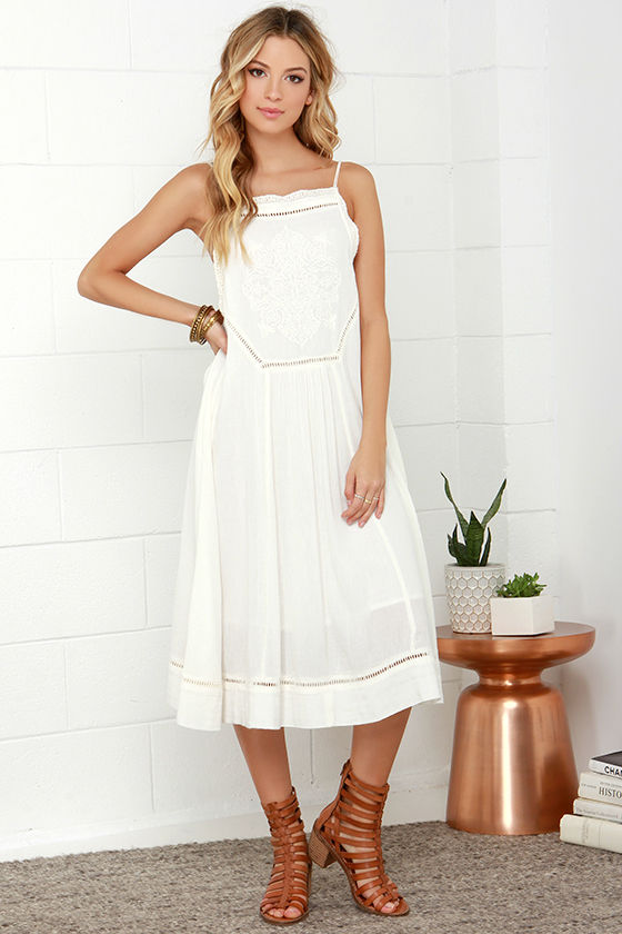 billabong white dress