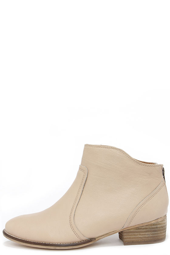 Cute Leather Booties - Ankle Boots - $149.00 - Lulus