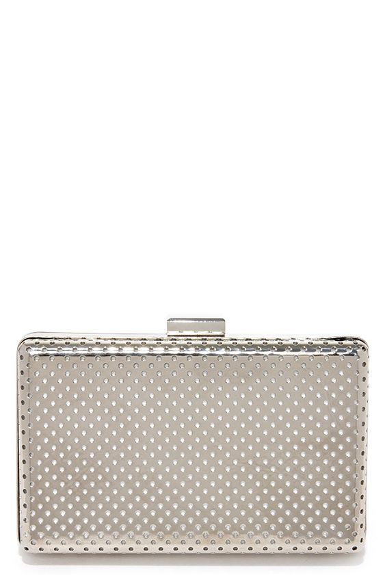 silver clutch kmart