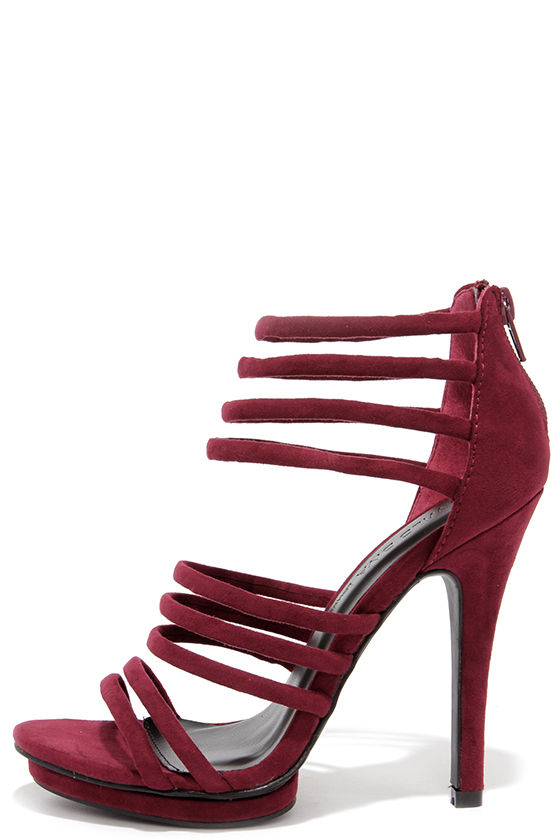 blush heels with bow