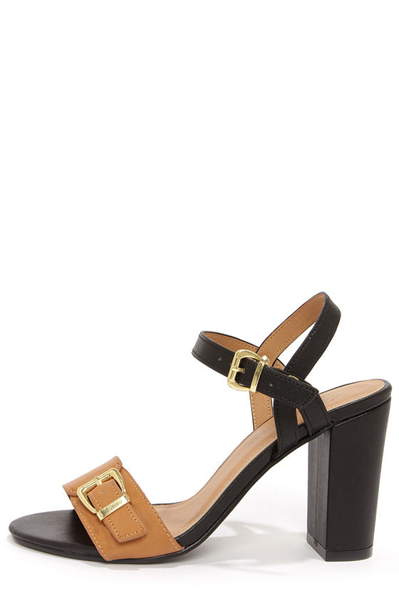 Cute Black Sandals - Ankle Strap Sandals - High Heel Sandals - $23.00 ...