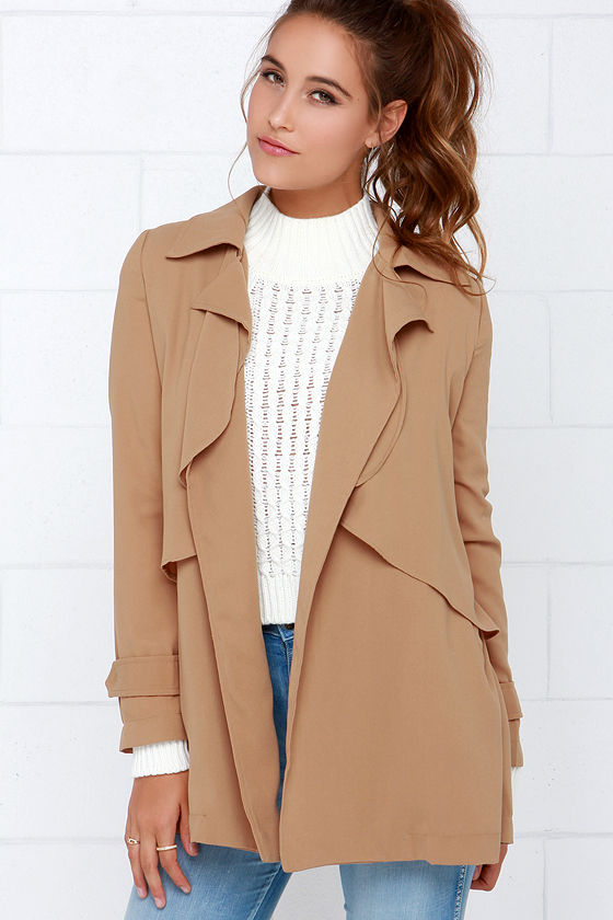 Brown Oversized Jacket