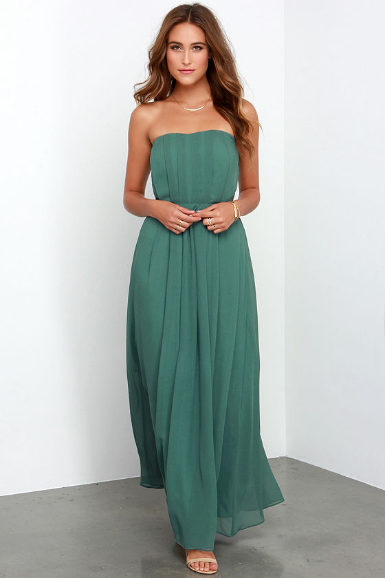 dark sage green dress